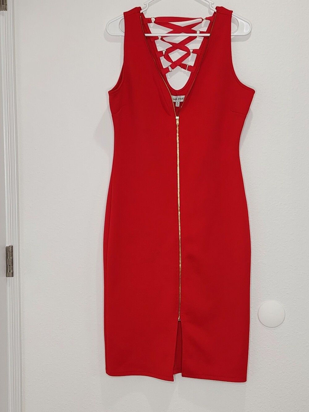 Almost Famous red bodycon dress